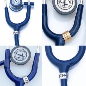 Nurse Appreciation Week Gift - Nurses Week Gift - Stethoscope Name Tag - Stethoscope Name Charm - Sterhoscope ID Tag - Student Nurse Gift