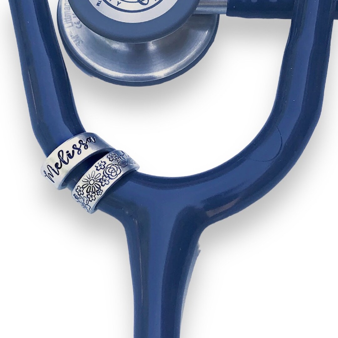 Personalized Stethoscope ID Name Tag, Nurse Gift, Stethoscope Charm, Student Nurse Gift, Custom