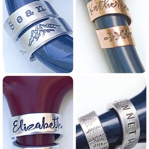 Stethoscope ID Tag, Stethoscope ID Ring, Stethoscope Charm, Personalized Stethoscope Name Tag, Nurse Graduation Gift