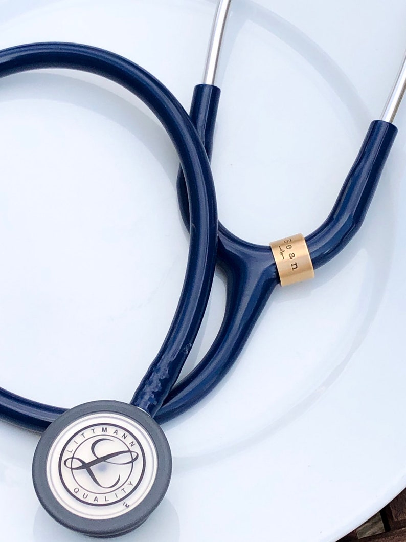 Stethoscope Name Tag Custom Stethoscope Tag Stethoscope Etsy