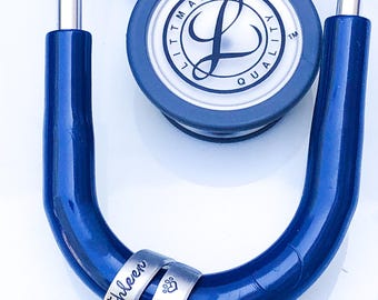 Personalized Stethoscope ID Tag, Vet Tech Gift