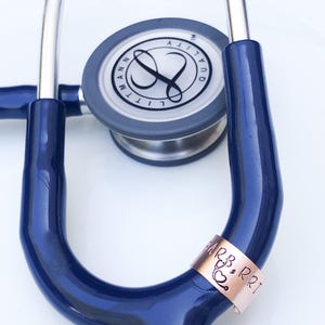 Nurse Gift, RN Gift, Stethoscope ID Tag, Stethoscope Charm, Stethoscope Name Tag, Nurse Graduation Gift, Veterinarian Gift