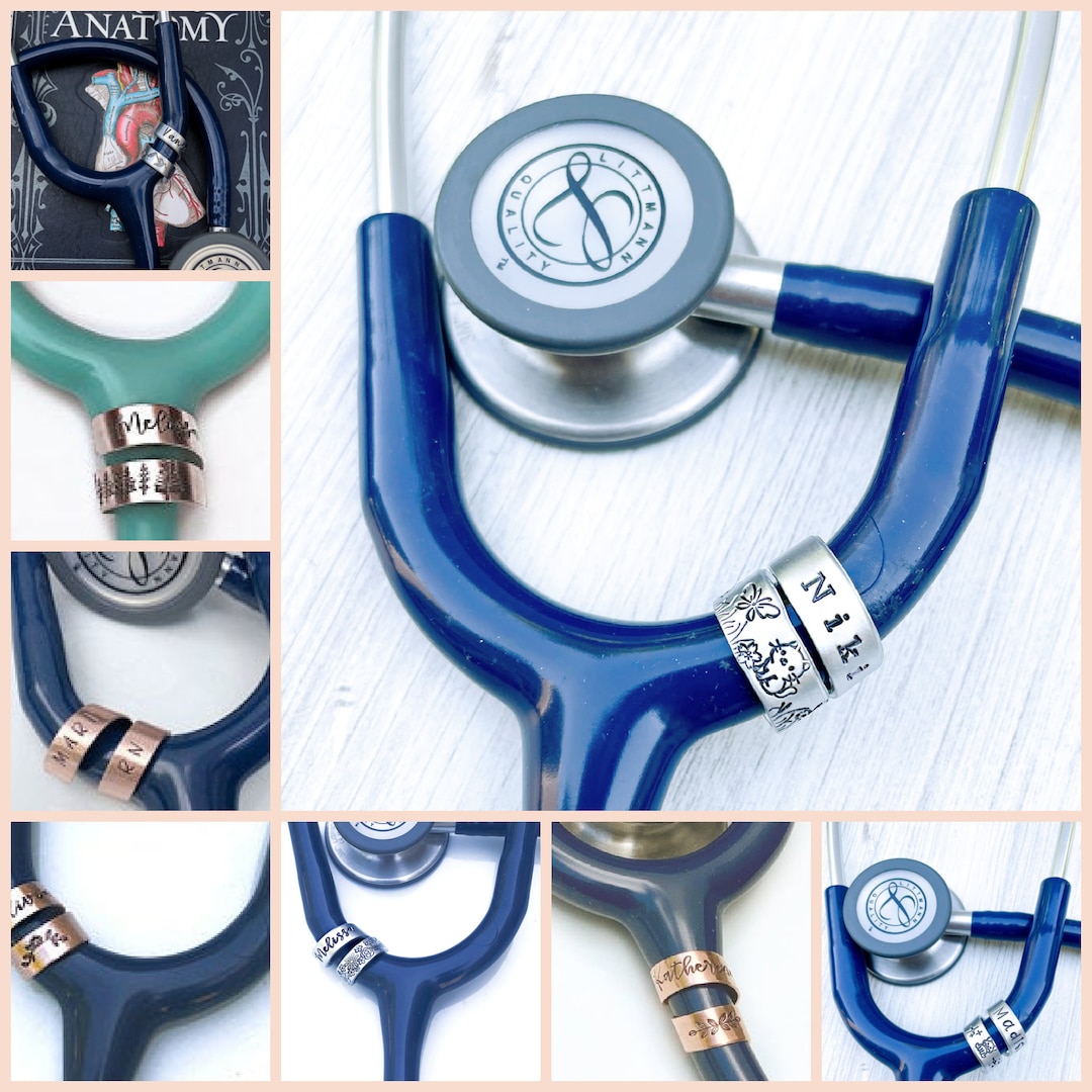 Personalized Stethoscope Name Tag Custom Stethoscope ID Tag