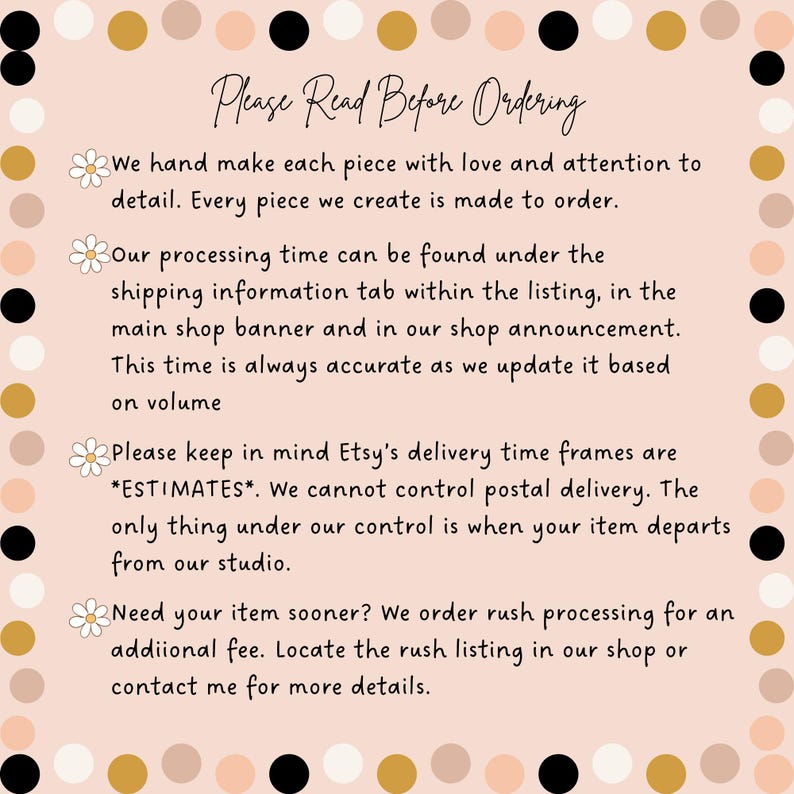 a pink polka doted background with a poem written in it