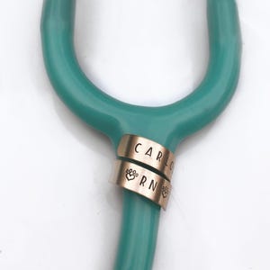 Veterinarian Stethoscope ID tag, Stethoscope ID, Veterinarian Gift, Vet Tech Gift, Veterinarian Name Tag, Stethoscope ID, Stethoscope Charm