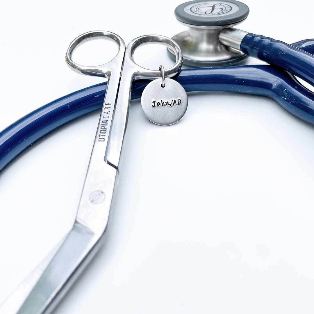 Personalized Bandage Scissor ID Tag Paramedic Shears Name Tag EMT