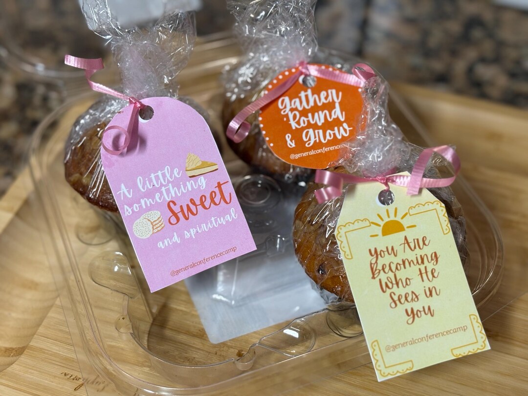 Dessert Tags - Printable Labels & Cupcake Wrappers - General Conference ...