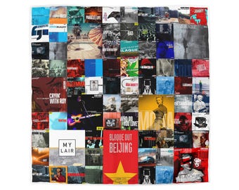 Levan Stanes Album Art Duvet Cover | Steve Blaque Collide Music Artwork