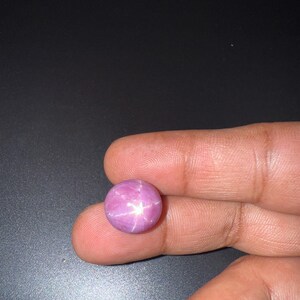 Natuurlijke robijn ster cabochon met scherpe zes stralen, losse edelsteen, benodigdheden voor het maken van sieraden, karaatgewicht 20,95