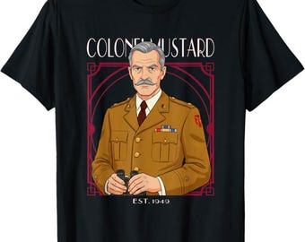 Col. Mustard Clue Game Unisex t-shirt