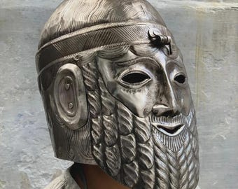 Handmade Roman Face Helmet – Norse Knight Cosplay Armor  for christmas gift
