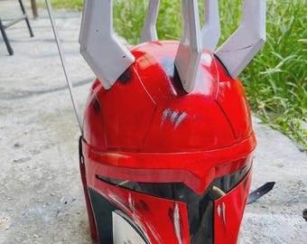 Mandalorian Helmet Handmade - Star Wars Cosplay Metal Prop Replica - Gift Item LARP Cosplay reenactment gift, Halloween / Christmas gift