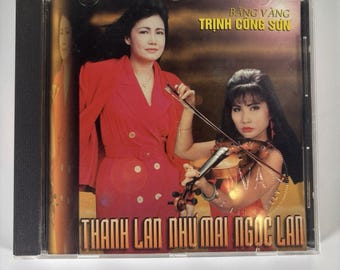 Thanh Lan Nhu Mai Ngoc Lan CD Bang Vang Trinh Cong Son 1994 Música vietnamita