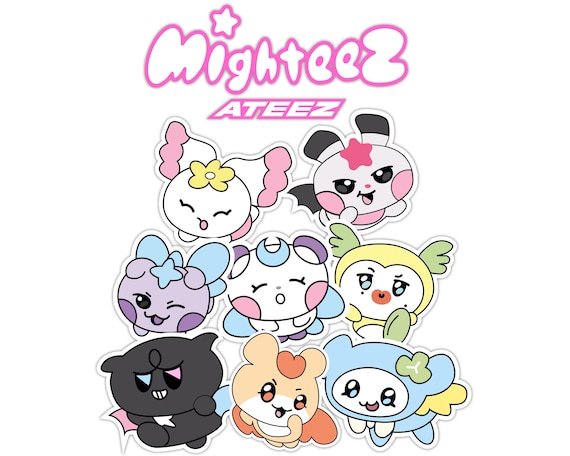 Instant Download ATEEZ- MIGHTEEZ Svg Png Kpop Bundle | Aniteez