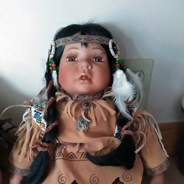 Three Duck House Limited Edition Native American Dolls