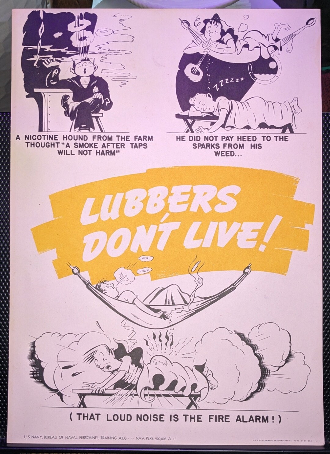 WWII Navy Poster Etsy