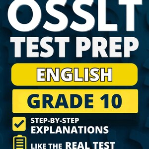 OSSLT Förberedelse för engelska provet årskurs 10 (pocket): 5 övningsprov i full längd med en fullständig svarsmall och exempelsvar för att minska testanskräkta