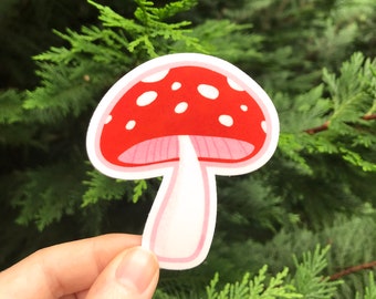 Forest Mushroom - Vinyl Sticker