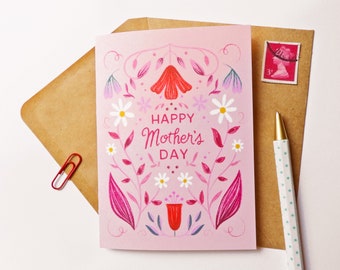 Happy Mother's Day Floral Card