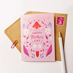 Happy Mother's Day Floral Card