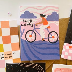 Happy Birthday Bike Ride Card image 4