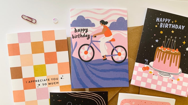 Happy Birthday Bike Ride Card image 4