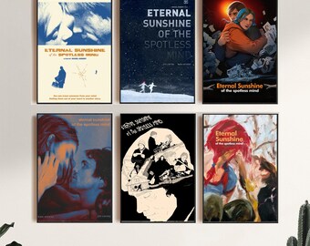 Eternal Sunshine Of The Spotless Mind,Movie Poster,Canvas Print,Wall Art,Room Decor,Canvas Painting Unframed