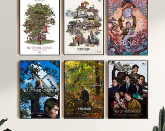 No Other Choice (2025),Movie Poster,Canvas Print,Wall Art,Room Decor,Canvas Painting Unframed