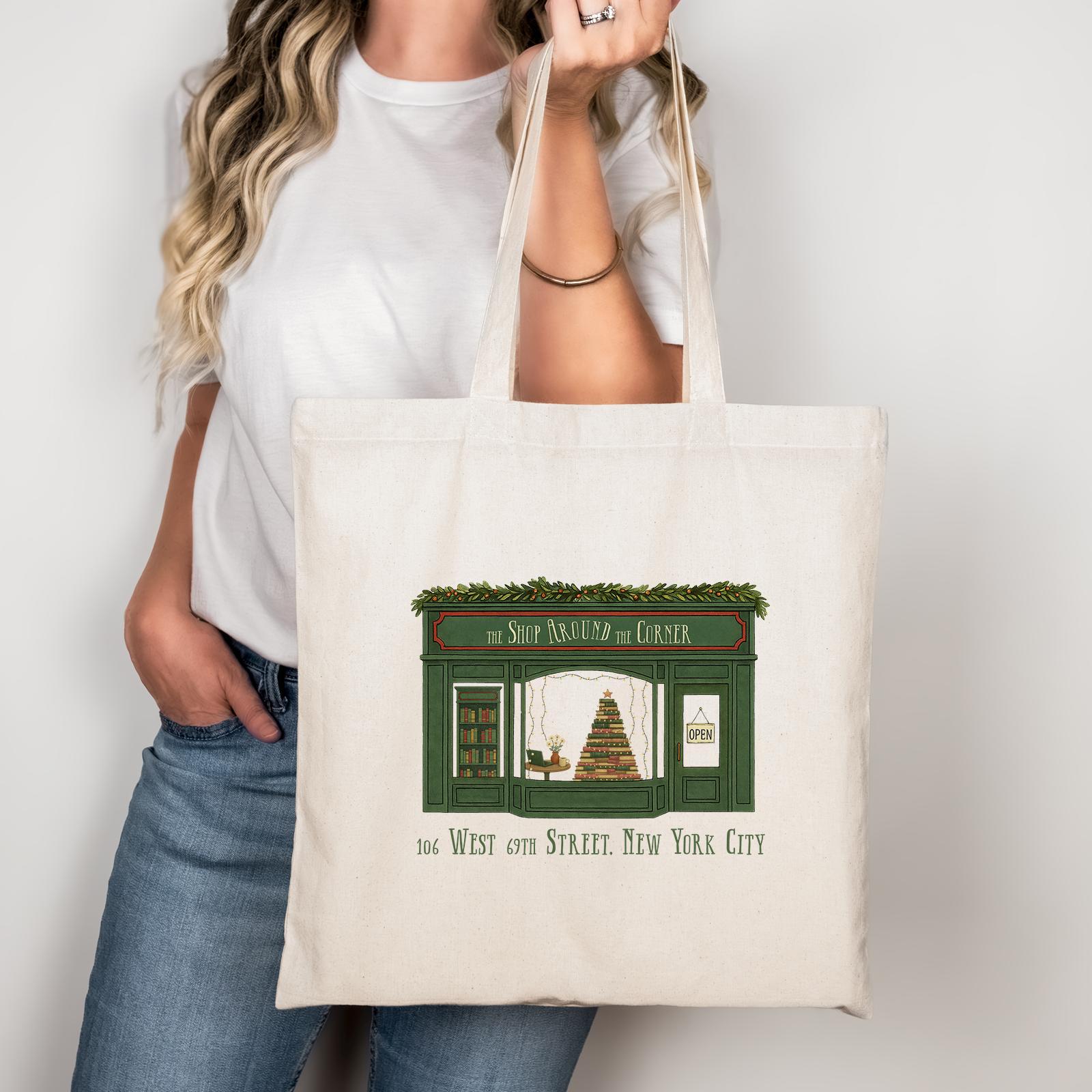 The Shop Around the Corner Tote Bag, You've Got Mail Tote Bag, 90s ...