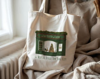 The Shop Around the Corner Tote Bag, You've Got Mail Tote Bag, 90s Movie Merch Bookstore Tote Bag, Cozy Romcom Tote Bag