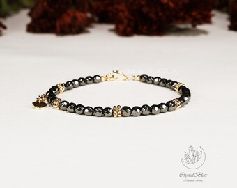 Bracelet Rétro En Cristal Facetté – Style Années 30, Occasion En Bon état