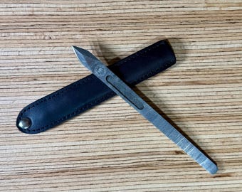 Damascus Steel Marking Knife