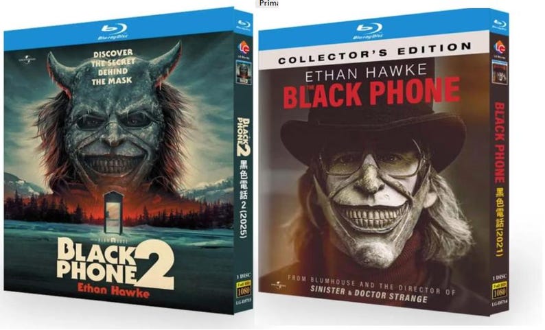 2 disques The Black Phone 1&2 en anglais image 2