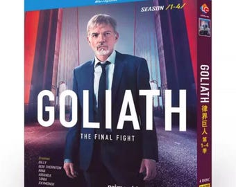 Goliath Stagioni 1-4 in inglese, cofanetto da 4 dischi