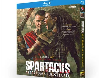 Spartacus: House Of Ashur All Region English Audio Boxed 2 Discs