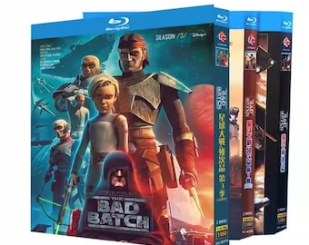 Star Wars: The Bad Batch Temporadas 1-3 (Inglés) Caja con 6 discos