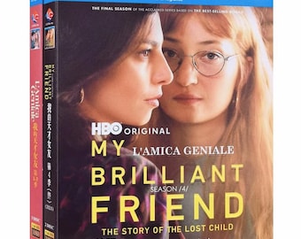 My Brilliant Friend Complete Season 1-4 Italian Boxed 5 Discs