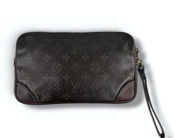 Vintage Louis Vuitton Marly Dragonne GM Clutch – Monogram Canvas