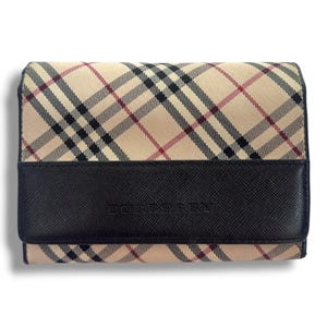Burberry Nova Check Wallet - Etsy