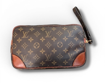 Vintage Louis Vuitton Marly Dragonne GM Clutch – Monogram Canvas