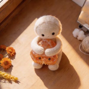 Crystal Buddy Igel – Handgefertigter Steinfreund | Miniatur Geologie Haustier für Schreibtisch | Blind Box Kristall