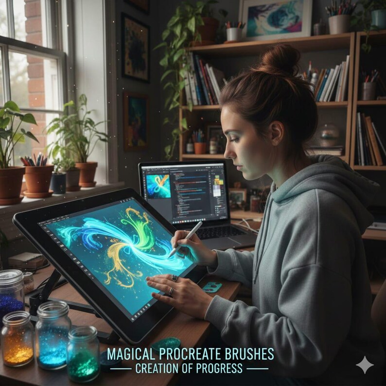 1000 Procreate Brushes Mega Bundle, Ultimate iPad Drawing, Illustration ...