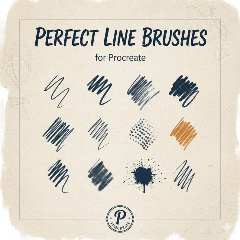 Procreate Brushes for Clean Lines, Inking & Lettering | Perfect Line ...