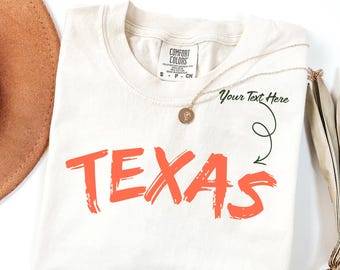 Comfort Colors Custom City T-shirt, Custom City Shirt, Custom Design State Tee, Comfort Colors Personalized City Name T-Shirt