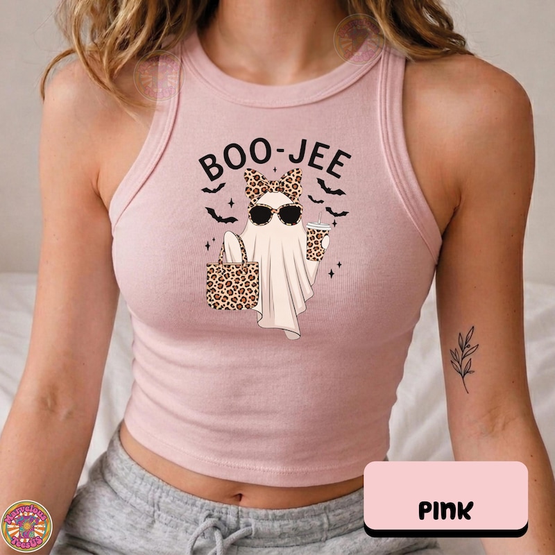 Ghost Tank Crop Top - Etsy