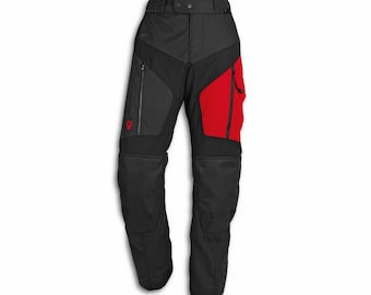 Ducati Explorer Textile pant Tex pant Black Red New 2024