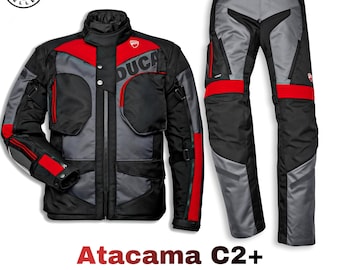 Ducati Atacama C2+ Complete Adventure Set | Armoured & Waterproof Jacket and Pants | Professional Touring Gear