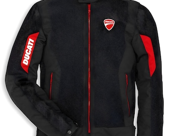 Ducati Flow C5 Men Jacket | Summer Riding Gear | Lightweight