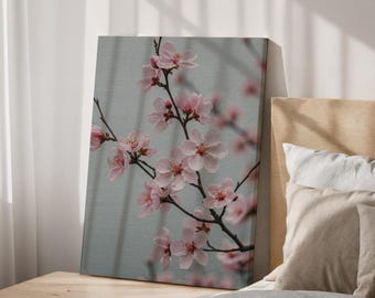桜のアート - 日本の桜 - 自然のキャンバスアート - 木製 桜のアート - 日本の桜 - 自然のキャンバスアート - 木製