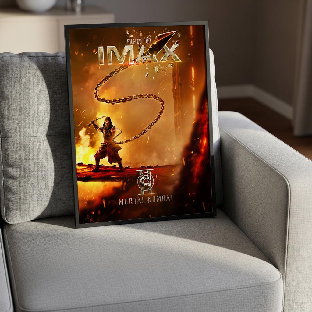 Mortal Kombat II (2026) Movie Canvas Poster| Film Wall Art |rent ...